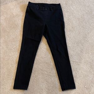 Uniqlo Slide On Black Jeans